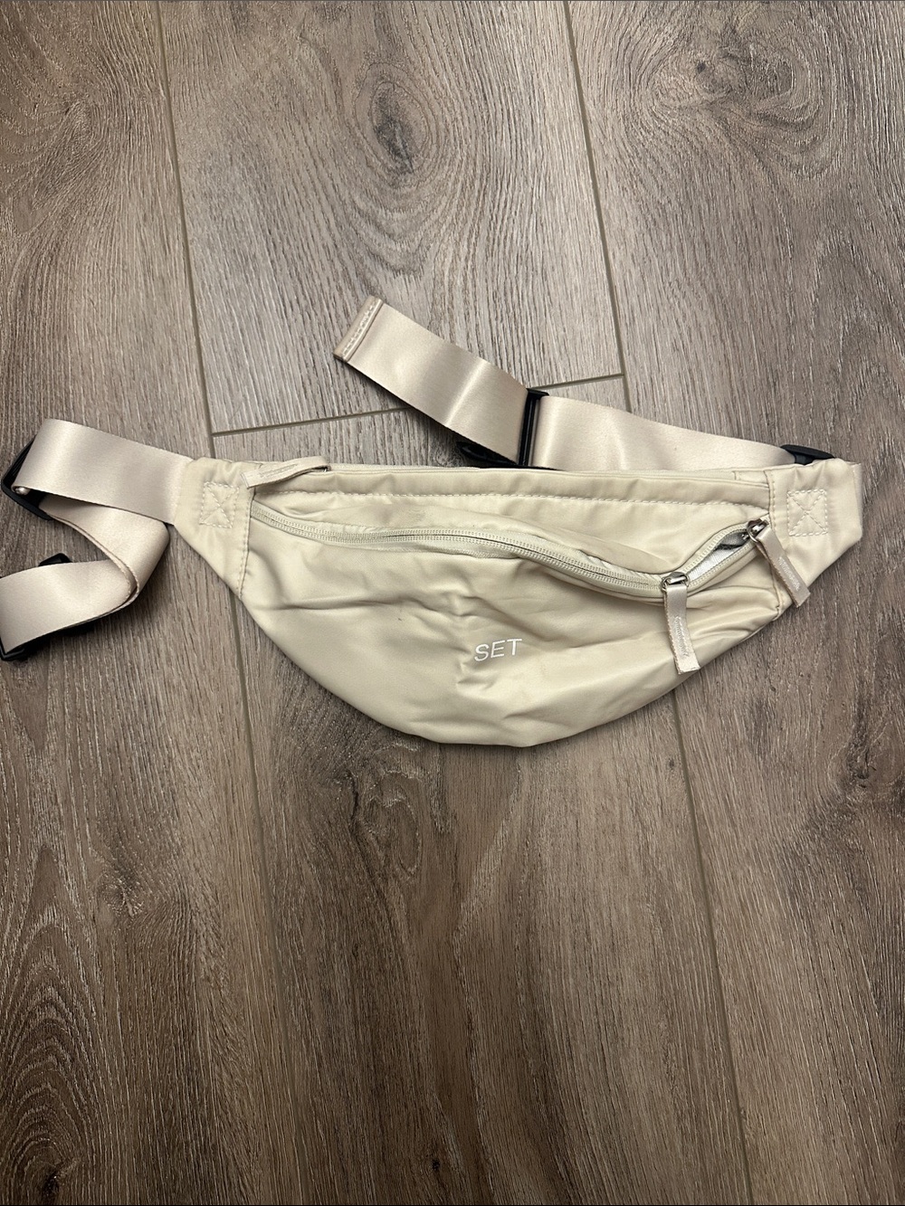SET Active Cream Belt Bag Crossbody